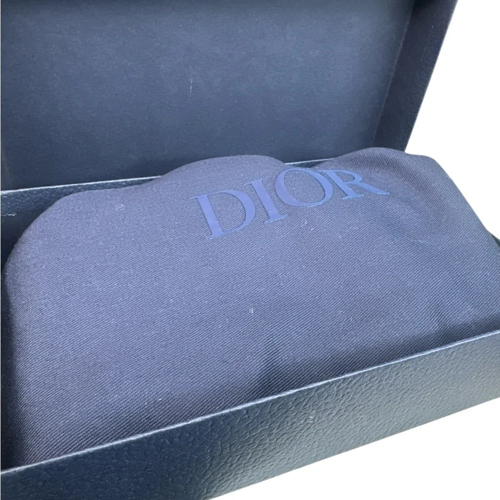 Dior CD icon zip long wallet
